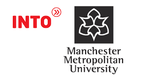 (INTO) Manchester Metropolitan University logo