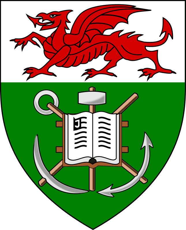 The College, Swansea University logo