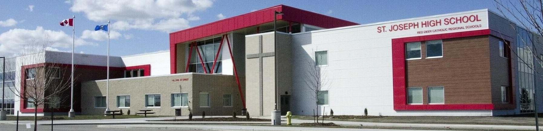 Red Deer Catholic International St. Joseph High School campus 2