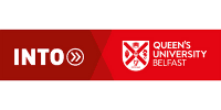 (INTO) Queen's University Belfast logo
